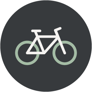 Icon von einem Fahrrad - Hotel Montis