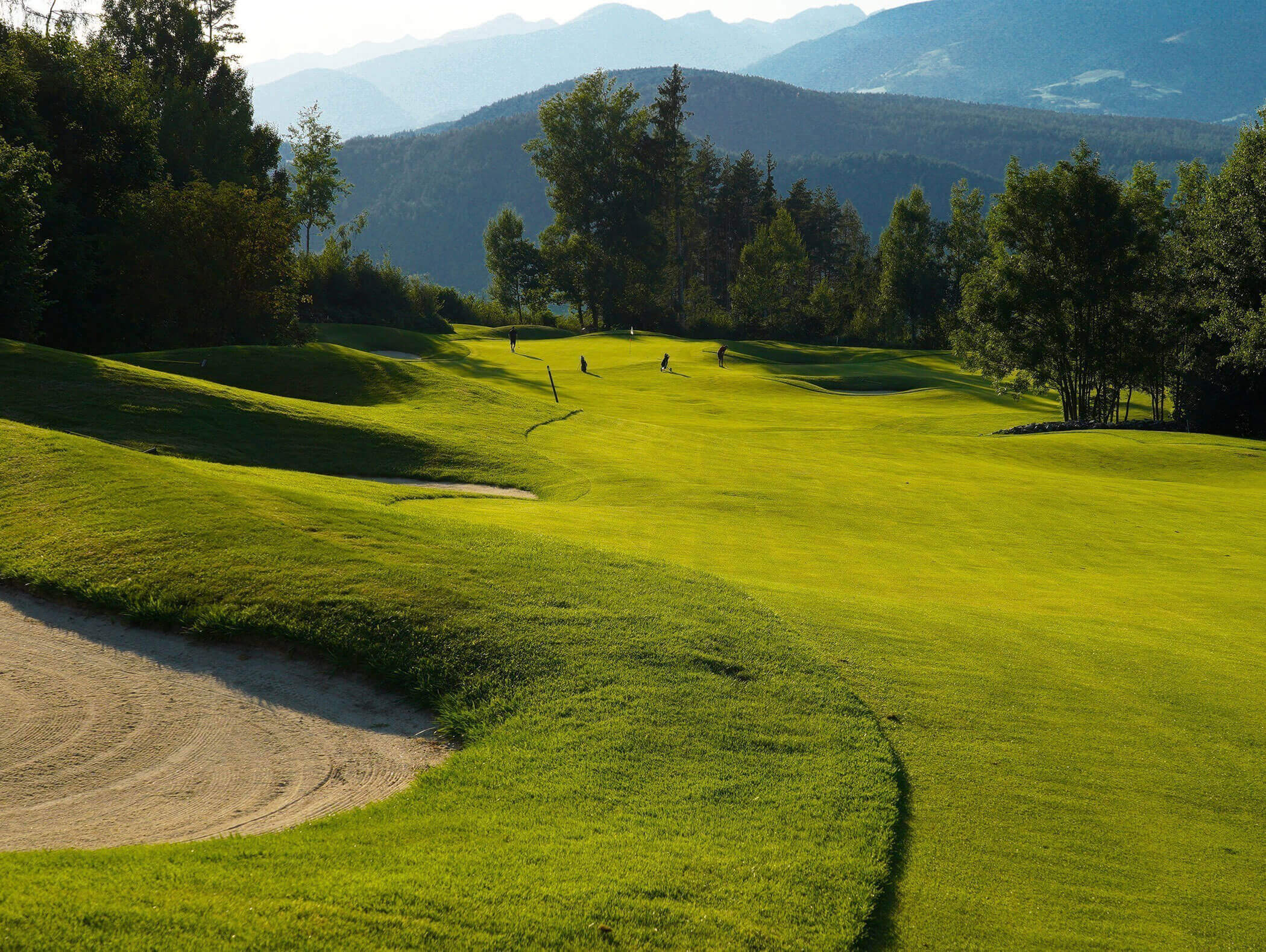 Der Golfplatz vom Golfclub Pustertal - Hotel Montis